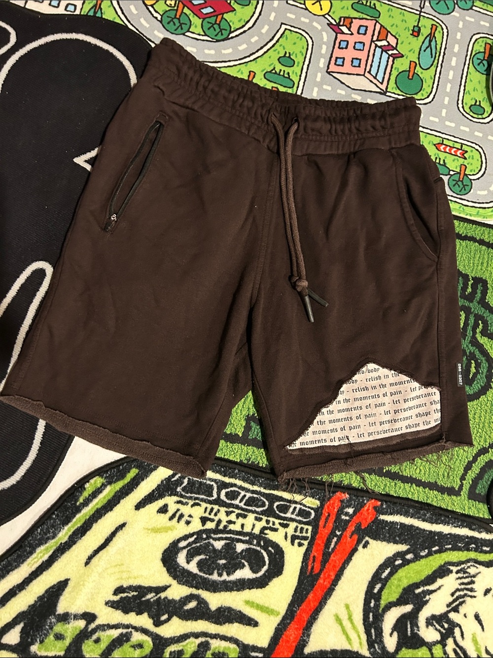 ASRV Gothic Script Sweat Shorts
